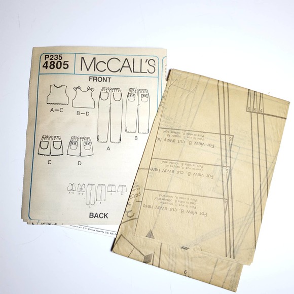 Vintage | Sewing Pattern Girls Outfit 5 - Picture 2 of 5